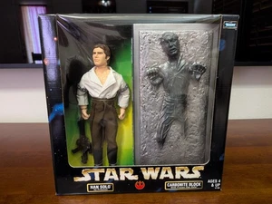 Star Wars Action Collection Han Solo Carbonite 12" Figure Set Hasbro Sideshow - Picture 1 of 6