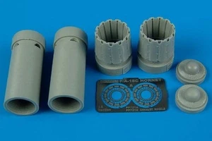 AIRES 7215 ACCESSOIRE MAQUETTE F/A-18C EXHAUST NOZZLES - OPENED FÜR ACADEMY BAUS - Photo 1/1