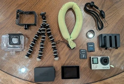 GoPro HERO4 with Accessories - Image 1 of 4