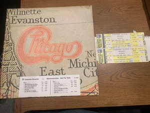 CHICAGO XI VINYL LP & CONCERT TICKETS 1977 PROMO Demonstration Cincinnati - Picture 1 of 12