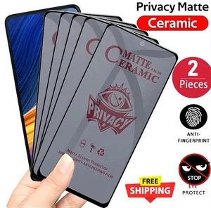 Protezione schermo vetro temperato privacy per Samsung A14 A22 A23 A33 A52s A53 5G - Foto 1 di 6
