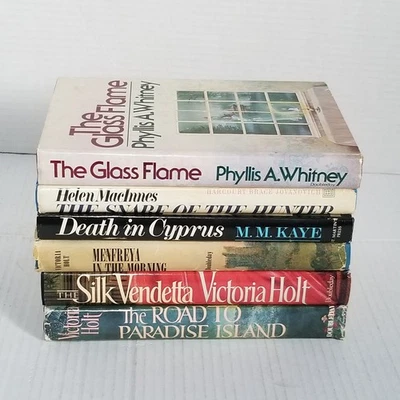 Gothic Romance Suspense Vintage Lot 6 HC Victoria Holt, Phyllis Whitney + 2 more - Image 1 of 4