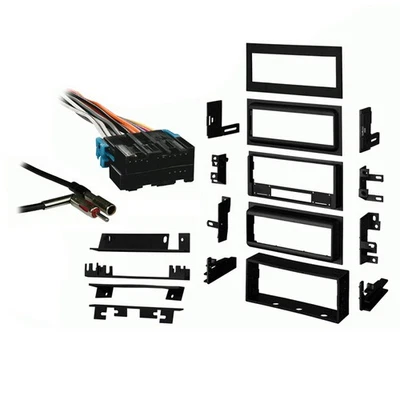 Fits Pontiac Firebird/Trans Am 90-92 Single DIN Harness Radio Install Dash Kit - Image 1 of 4