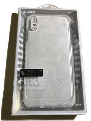 Funda resistente LAUT Fluro para Apple iPhone XS Max - Blanca Foto 1 de 4