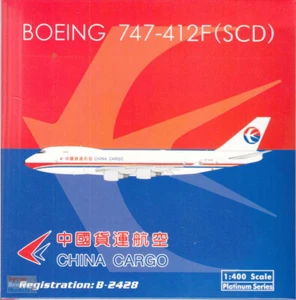 PHX11859 1:400 Phoenix Model China Cargo Airlines B747-400F Reg #B-2428 - Picture 1 of 2