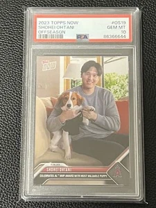 SHOHEI OHTANI 2023 Topps Now Offseason Card #OS19 PSA 10 - Picture 1 of 10