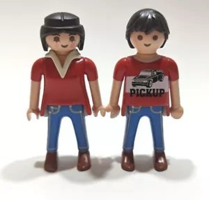 **Playmobil** Familie Figur Zwillinge Geschwister Mann Kumpel Freunde - Bild 1 von 1