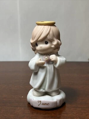 Piedra de nacimiento Precious Moments 1996 #261254 Little Moments junio  Foto 1 de 4