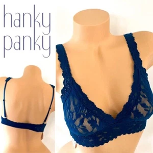 Hanky Panky Signature Lace Bralette Unlined Wireless Adjustable XS 32 A/B/C NWT - Picture 1 of 8