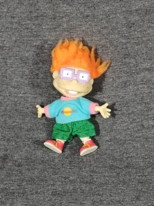 Chuckie Finster Rugrats Stuffed Doll Collectible Toy 4.5" Nickelodeon VTG - Picture 1 of 10