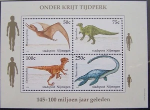 Netherlands Local mail 1994 - Block Dinosaurs MNH - Picture 1 of 1
