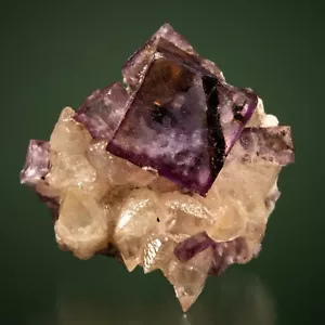 Fluorite with Calcite, Minerva #1 Mine, Cave-In-Rock, Hardin, Illinois 2303-001 - Picture 1 of 5