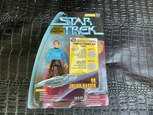 1997 MOC Playmates Star Trek Warp Factor Dr. Julian Bashir Figure (S3-BX4) - Picture 1 of 1