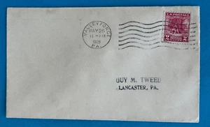 US Stamps Scott 645 Valley Forge May 26 1928 canceled envelope - Picture 1 of 4