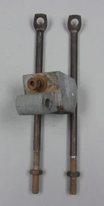 Triumph TR2 through TR3B Front Engine Crank Guide W/Rods - Foto 1 di 3