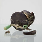Vintage Penn No. 77 Fishing Reel with green handles - Repair Replacement Parts 