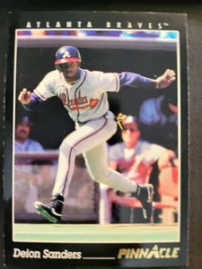 1993 Pinnacle Deion Sanders card #4 - Picture 1 of 2
