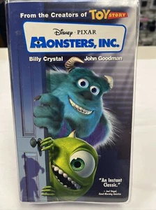 Monsters, Inc. (VHS, 2002, Standard Version, Clamshell) - Picture 1 of 3