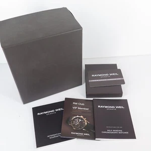 Raymond Weil Outer Box + Documents incl Blank Warranty - Picture 1 of 3