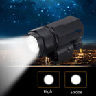 LED Flashlight Light Red Dot Laser Sight Torch For  Rail  Gun UK