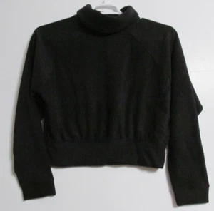 Old Navy Kids Youth Funnel Neck Microfleece Sweatshirt Black Size XXL (18) - Picture 1 of 8