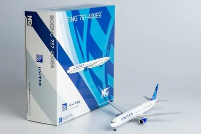 United Airlines B767-424ER N77066 "Blue Evolution" 1:400 NG Models 18001 - Image 1 of 4