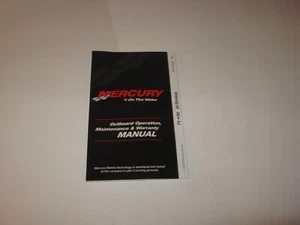 Mercury Outboard 75 90 4-Stroke Owners Manual 90-10215040 103 2003 - Bild 1 von 1