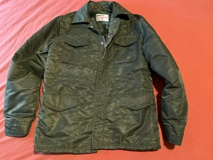 Vintage Hard Yakka Action Wear Castro Jacket Mens Large XOS Tag Green Fur Lined - Picture 1 of 3