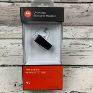 Motorola HK200 Universal Bluetooth Headset Wireless Earpiece Voice Prompts - Picture 1 of 7