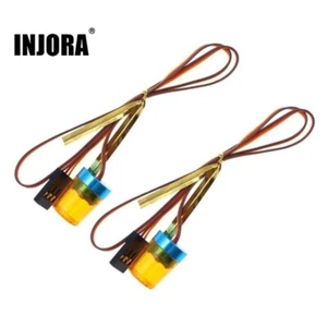 2PCS 13*18mm Flash Bright LED Light for 1/10 RC Car 1/14 Tamiya Tractor Truck - Picture 1 of 4