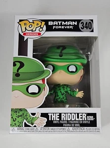 FUNKO POP THE RIDDLER FIGURE BATMAN FOREVER JIM CARREY DC COMICS MISB #340 2020 - Picture 1 of 7