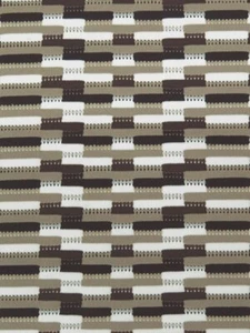 Double Knit Designer Pucker Stripe Neutrals By the Yard - Picture 1 of 3