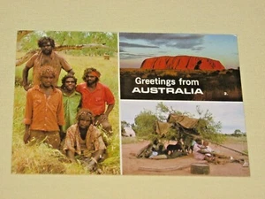 ABORIGINES ~ AUSTRALIEN ~ Vintage Postkarte ~ Werner Bartel Fotografie ~ unbespielt - Bild 1 von 2