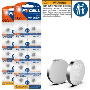 20Pcs 377 Battery 1.5V AG4 LR626 SR66 Button Coin Cell Alkaline for string light - Picture 1 of 5