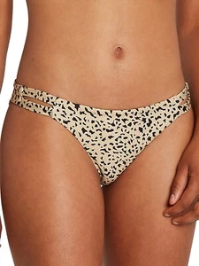 Volcom L33952 Womens Brown Ur an Animal Hipster Bikini Bottoms Size XS - Picture 1 of 2