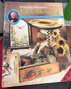Vintage seltenes Priscilla Hauser's Easy Blending Tole Gemälde Bk #9808 - Bild 1 von 11