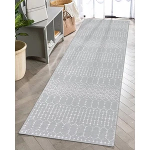 Lahome Runner Marocchino per Corridoi 2x6 Lavabile Antiscivolo Tappeto Runner Thro... - Foto 1 di 8