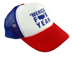 Merica F*ck Yeah Truckermütze - Erwachsene - Unisex - verstellbar - Bild 1 von 9