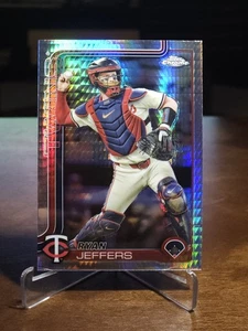 2025 Topps Chrome - Ryan Jeffers #65 Prism Refractor - Bild 1 von 2