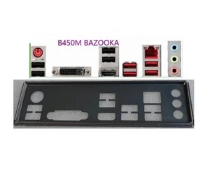 OEM Osłona I / O do MSI B450M BAZOOKA Tylna przegroda Płyta główna Płyty tylne IO - Zdjęcie 1 z 2