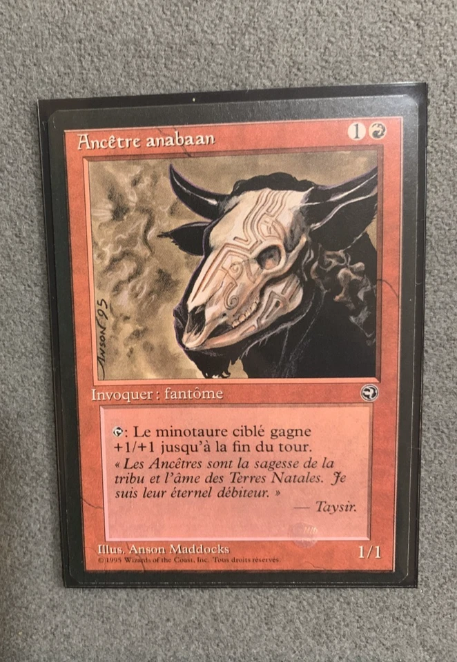 Magic: The Gathering MTG Anaba Ancestor - FBB Homelands French - Near-Mint/NM A+ - Image 1 of 1