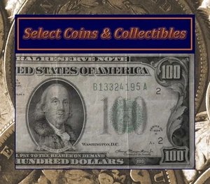 1934 A Series One Hundred Dollar $100 New York (B) Federal Reserve Note #3571 - Picture 1 of 6