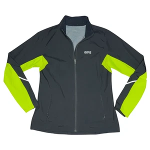 Gore Wear R3 Gore-Tex Infinium Running Jacket Women's Large Black & Yellow - Picture 1 of 14