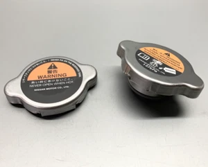 Genuine Nissan R35 GT-R GTR Radiator Cap Pair Set JDM Stock OEM Parts - Picture 1 of 2