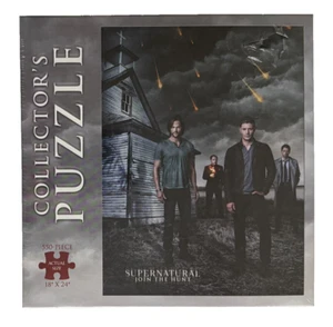 Supernatural TV Show Join The Hunt 550 Pc Collector's Puzzle Falling Angels - Picture 1 of 7