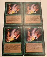 Vintage 1995 Magic The Gathering MTG Ice Age 4x Thermokarst Lot MAKE OFFER