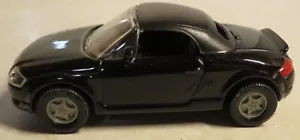 Siku Audi TT Roadster Black #1033 Loose Used Toy Car Hardtop Convertible 2-7/8"L - Picture 1 of 17