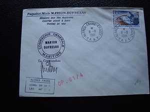 TAAF - enveloppe 11/9/1981 (cy93) (A) - Foto 1 di 1