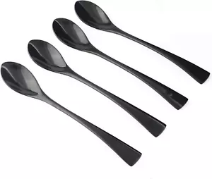 4-Pieces 18/10 Stainless Steel Long Handle Mixing Spoon, Stirring for Ice Tea Co - Picture 1 of 6