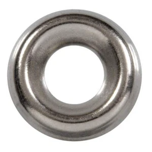 100 Qty #8 Stainless Steel Countersunk Finish Washers | 304 SS Finishing Cup (BC - Picture 1 of 1